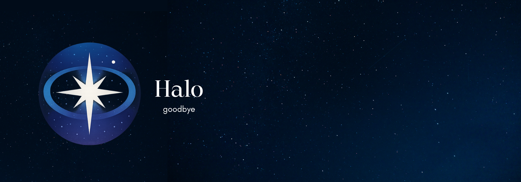 Halo Goodbye
